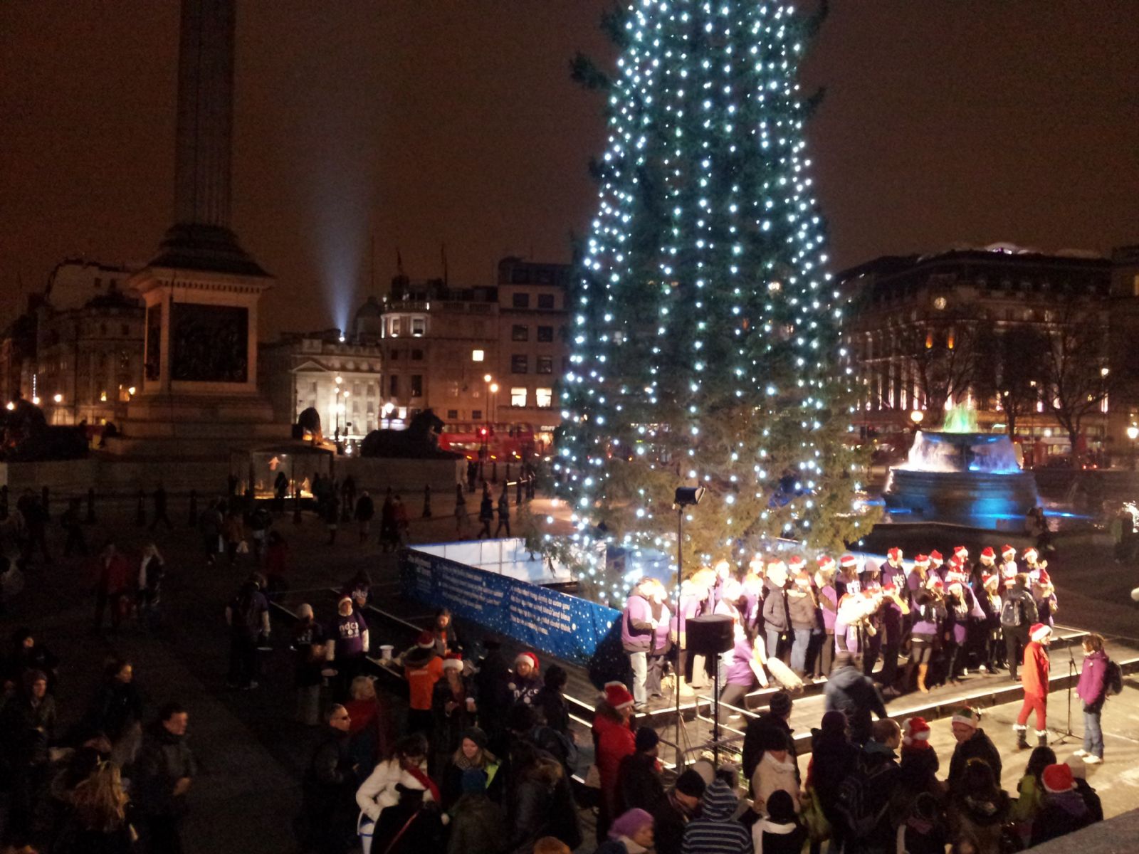 Christmas at Trafalgar Square